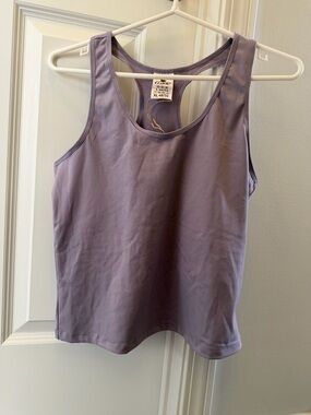 Lilac Racerback Performance Tank